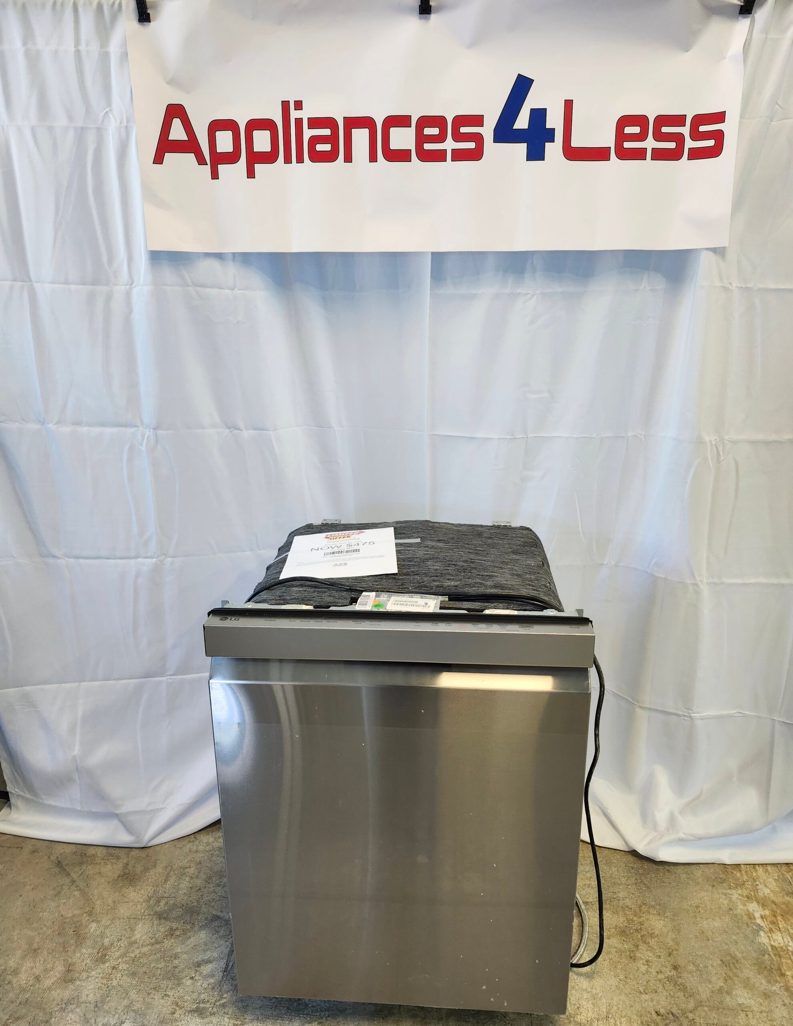 LDPH5554S-1 Smart Top-Control Dishwasher with 1-Hour Wash & Dry, QuadWash® Pro, and Dynamic Heat Dry™ - Image 1