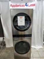 Single Unit Front Load LG WashTower™ with Center Control™ 4.5 cu. ft. Washer and 7.4 cu. ft. Electric Dryer