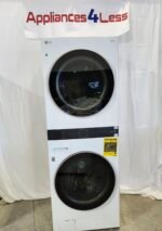 Single Unit Front Load LG WashTower™ with Center Control™ 4.5 cu. ft. Washer and 7.4 cu. ft. Electric Dryer