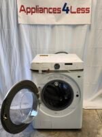 Samsung 4.5 cu. ft. Large Capacity Smart Front Load Washer with Super Speed Wash - White - Image 2