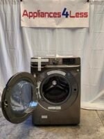 Samsung 4.5 cu. ft. Smart High-Efficiency Front Load Washer with Super Speed in Platinum - Image 2