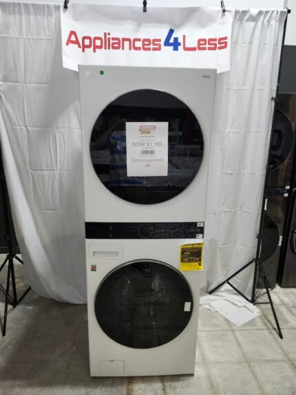 Single Unit Front Load LG WashTower™ with Center Control™ 4.5 cu. ft. Washer and 7.4 cu. ft. Electric Dryer